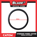 Catom 3D Steering Wheel Cover 370m-380mm Antibacterial Fabric Used