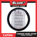 Catom 3D Steering Wheel Cover 370m-380mm Antibacterial Fabric Used