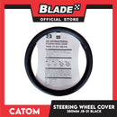 Catom 3D Steering Wheel Cover 370m-380mm Antibacterial Fabric Used