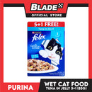 Purina Felix 5+1 Tuna in Jelly for Adult Cats 510g