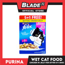 Purina Felix 5+1 Chicken in Jelly for Kitten 510g