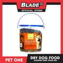 Pet One Pail Gourmet (Beef Steak) Dry Dog Food 1kg