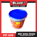 Pet One Pail Gourmet (Beef Steak) Dry Dog Food 1kg
