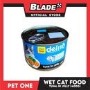 Pet One Delish Tuna in Jelly Wet Cat Food 400g