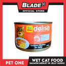Pet One Delish Salmon in Jelly Wet Cat Food 400g