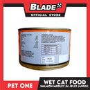 Pet One Delish Salmon in Jelly Wet Cat Food 400g