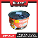 Pet One Delish Salmon in Jelly Wet Cat Food 400g