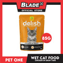Pet One Delish Chicken in Gravy Wet Cat Food 85g