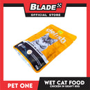 Pet One Delish Chicken in Gravy Wet Cat Food 85g