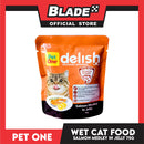 Pet One Delish Salmon Medley in Jelly Cat Wet Food 75g