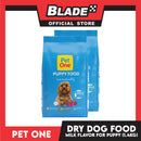 2pcs Pet One Puppy Dry Dog Food - Care Naturally 1.4kg