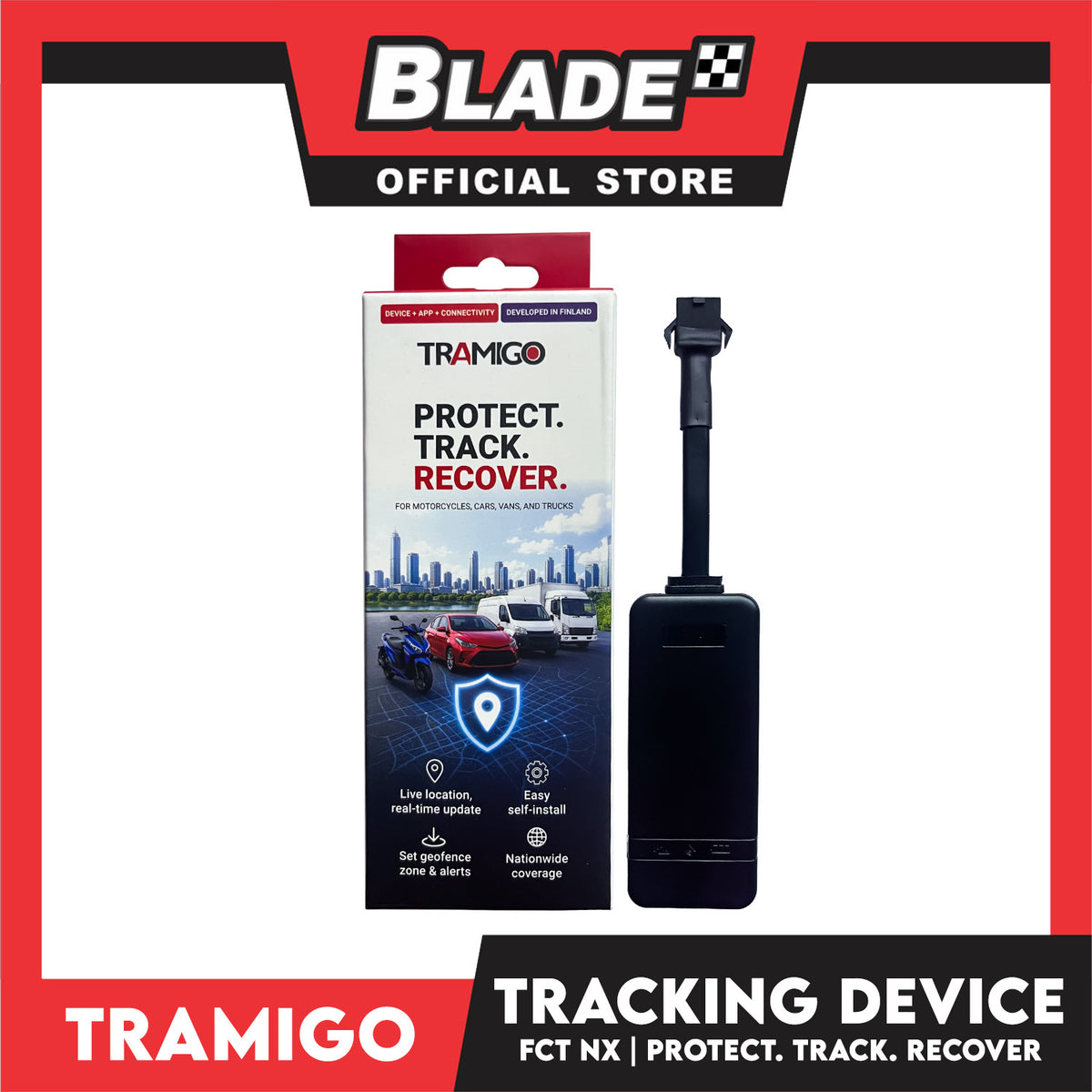 Tramigo Tracking Device FCT NX Protect Track Recover