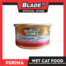 Purina Fancy Feast Gravy Lovers Beef Feast in Roasted Beef Adult Cat Wet Food (85g)