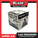Aspen Air Twice (White Musk) Car Air Freshener - 2 Cans