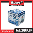 Aspen Air Twice (Ocean Breeze) Car Air Freshener - 2 Cans