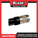 NightHawk LED T10 (Amber) Interior and Exterior Light 12V/24V 90 Lumens Extra Bright