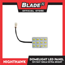 NightHawk LED Domelight  (LED Panel) 12V/24V 120 Lumens 12 SMD Extra Bright