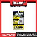 NightHawk LED T20/7440 (White) Brake and Reverse Light 12V/24V 230 Lumens Extra Bright