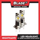 NightHawk LED H7 (3000K) HeadLight Halogen Color Match