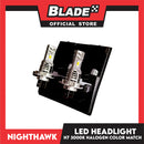 NightHawk LED H7 (3000K) HeadLight Halogen Color Match