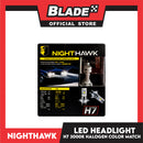 NightHawk LED H7 (3000K) HeadLight Halogen Color Match