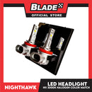 NightHawk LED H11 (3000K) HeadLight Halogen Color Match
