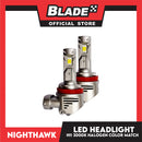 NightHawk LED H11 (3000K) HeadLight Halogen Color Match