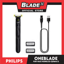 Philips Norelco OneBlade Electric Shaver Trimmer With Multiple Combs, Dual-Sided Blade