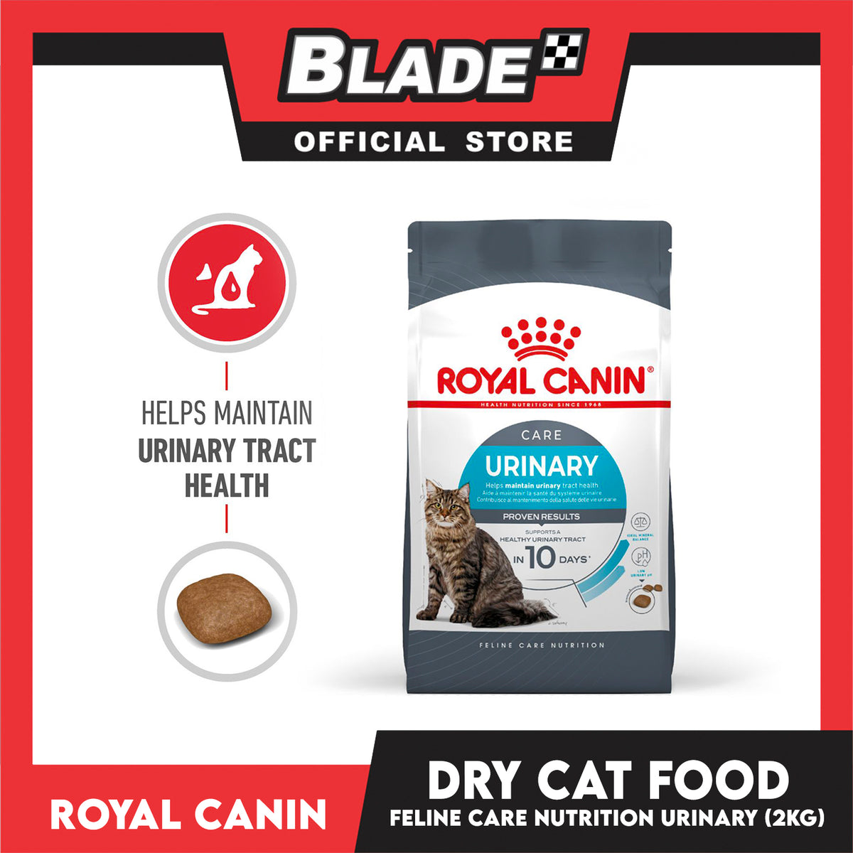 Royal Canin Urinary Care (2kg) Adult Dry Cat Food - Feline Care Nutrition