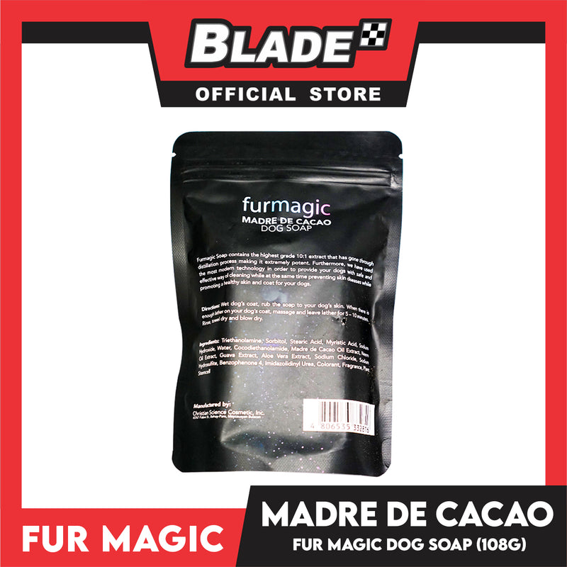 Fur Magic Madre de Cacao 108g (Blue) Dog Soap