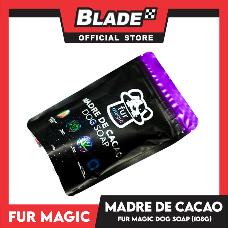 Fur Magic Madre de Cacao 108g (Violet) Dog Soap