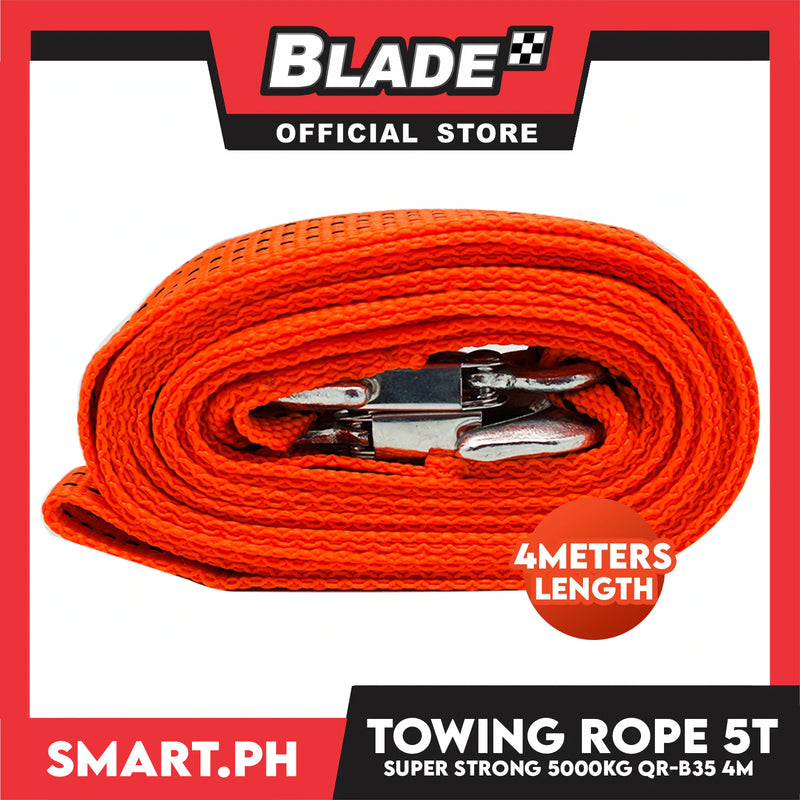5t Rope Towing Rope 5T Super Strong QR-B35 Length 4 meters – blade.ph