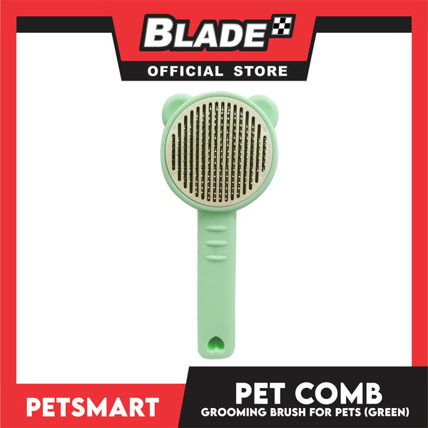 Pet Comb Easy Clean 01 (Green) Grooming Brush for Pets