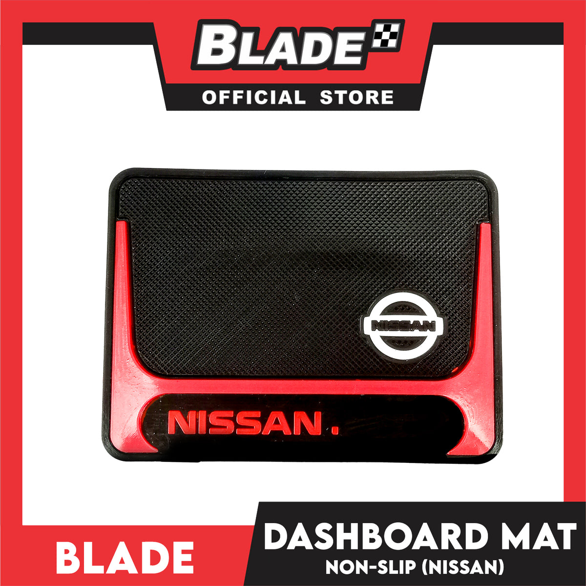 Blade Car Dashboard Mat Non-Slip (Nissan Design) 18cm x 13.5cm