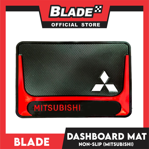 Blade Car Dashboard Mat Non-Slip (Mitsubishi Design) 18cm x 13.5cm