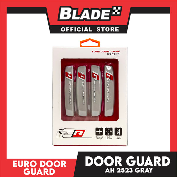 Euro Door Guard, Car Door Anti-Collision Strip AH 2523 Stick Type (Gray)