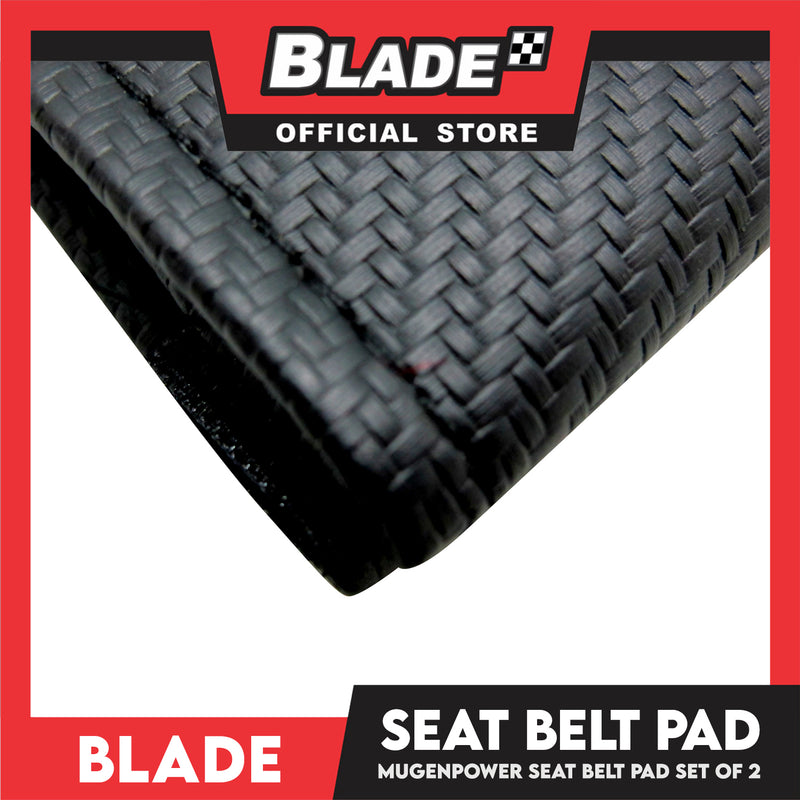 Blade Seat Belt Pad Set of 2pcs (Mugen Power) Universal Seat Belt Pad