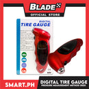 Digital Tire Gauge Pressure Measurement Method (Red)