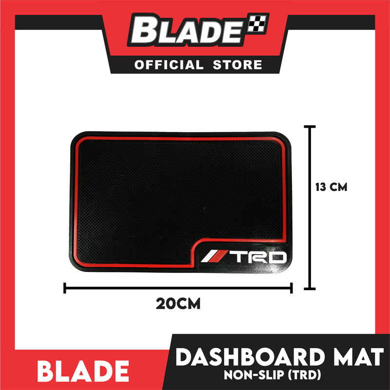 Blade Car Dashboard Mat Non-Slip (TRD Design) 20cm x 13cm