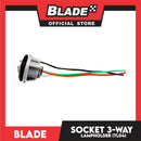 Blade Socket 3-Way Lampholder (TL04)