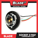 Blade Socket 3-Way Lampholder (TL04)