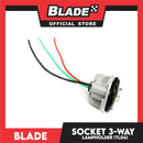 Blade Socket 3-Way Lampholder (TL04)