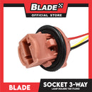 Blade Socket T20 3-Way Lamp Holder (TL010)