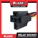 Blade 5-pin Automotive Relay Socket Black for 12V and 24V Relays (TL014)