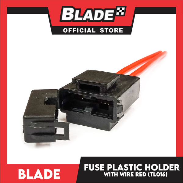 Blade Automotive Fuse Holder with Red Wire (TL016)