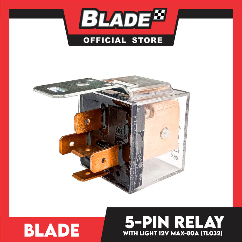 Blade 4-Pin Relay 12V Max-80A (TL031) with Light