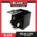 Blade 4-Pin Relay 12V Max-80A RN1912 (TL033) Black