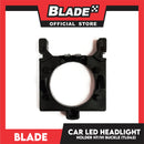 Blade Metal Headlight Bulb Adapter Holder H7 H1 (TL42) 2pcs