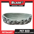 Pet Bed for Cats and Dogs Large 56cm x 47cm x 13cm (Assorted Colors and Designs)