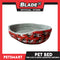 Pet Bed for Cats and Dogs Medium 51cm x 42cm x 13cm (Assorted Colors and Designs)